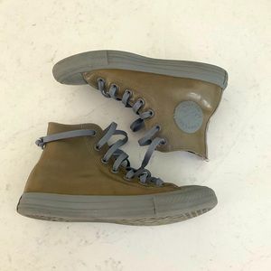 EUC Counter Climate converse All Stars Olive green color And Grey Detail
